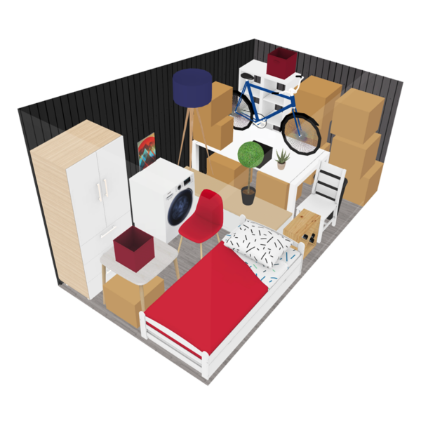 Box de 23m3 (10m2) (Mansardé)