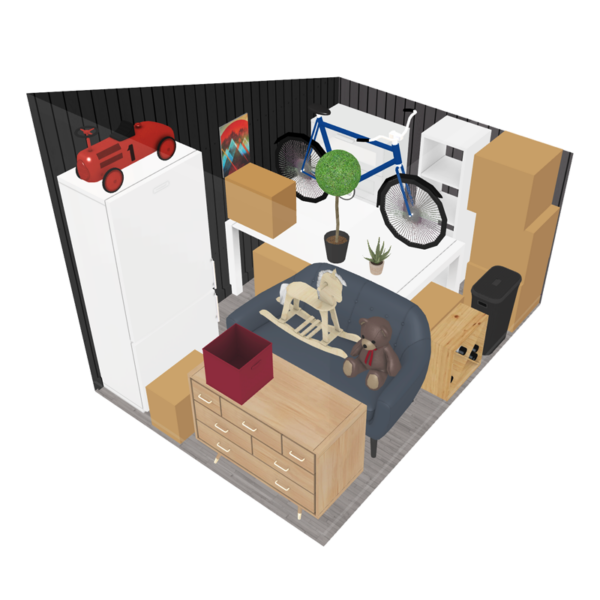 Storage unit of 15m3 (7m2) (Attic + beam) Calais