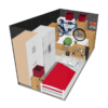 Storage unit of 18m3 (8m2) (Attic) Calais