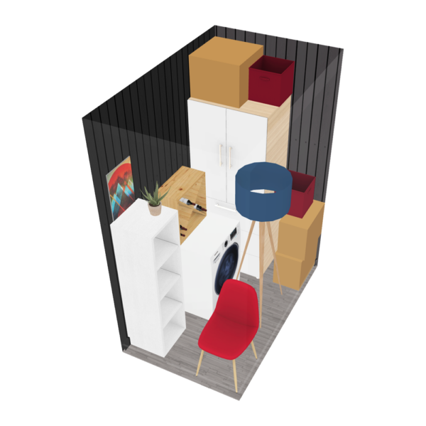 Box de 6m3 (2,5m2)