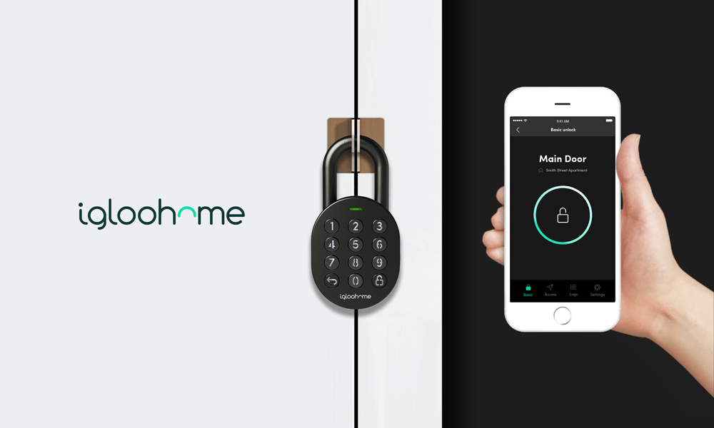 Cadenas connecté à code Igloohome