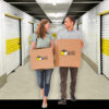 Couple couloir box de stockage