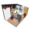 Box 15m3 7m2 mansardé