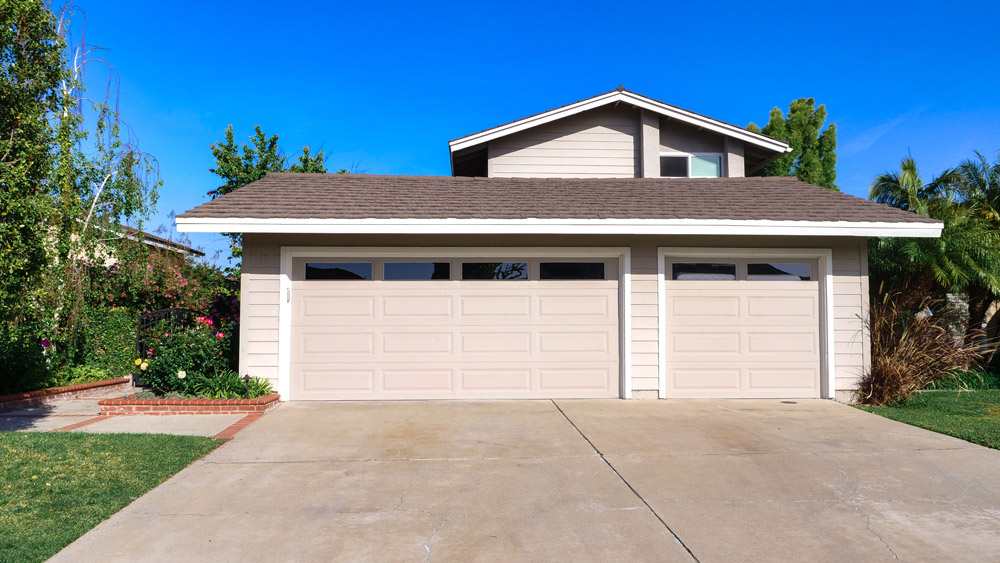 Double garage