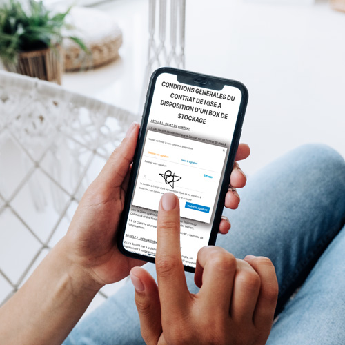 Signature contrat électronique