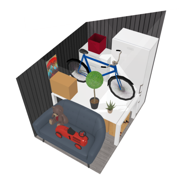 Box de 4m2 mansardé