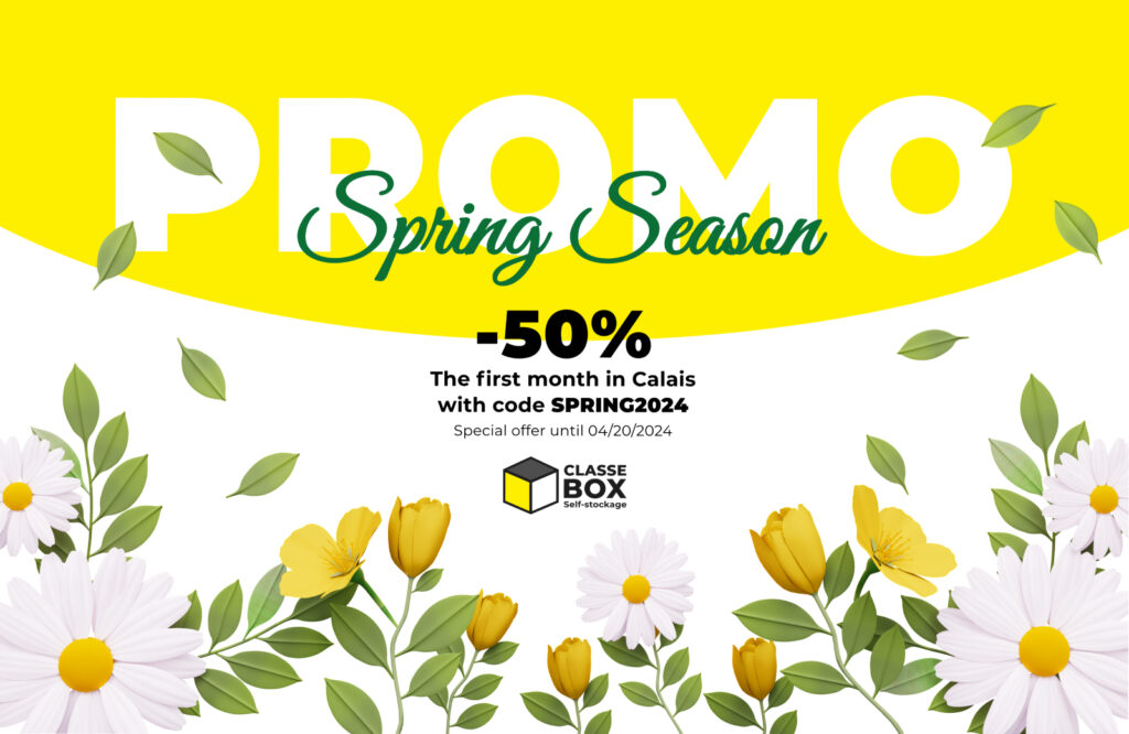 🌼📦 Special Spring Saison promo in Calais! 🌷🎉