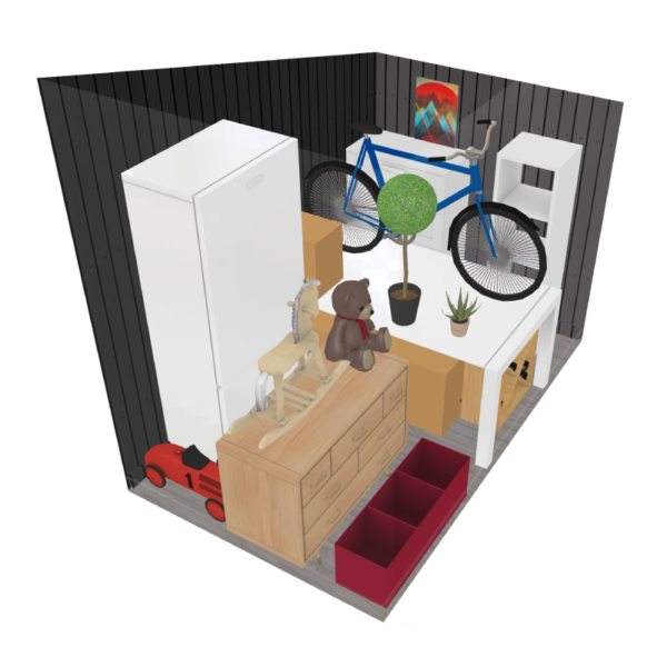 Box de 10m3 (5m2) (Mansardé)