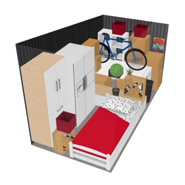 Box de 18m3 (8m2) (Mansardé)