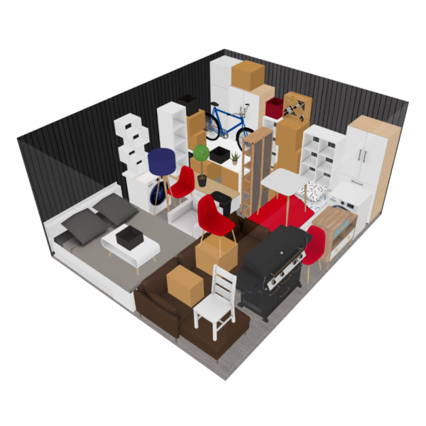 Box de 54m3 (21,5m2)