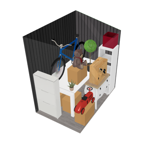 Box de 5m3 (3m2) (Mansardé)