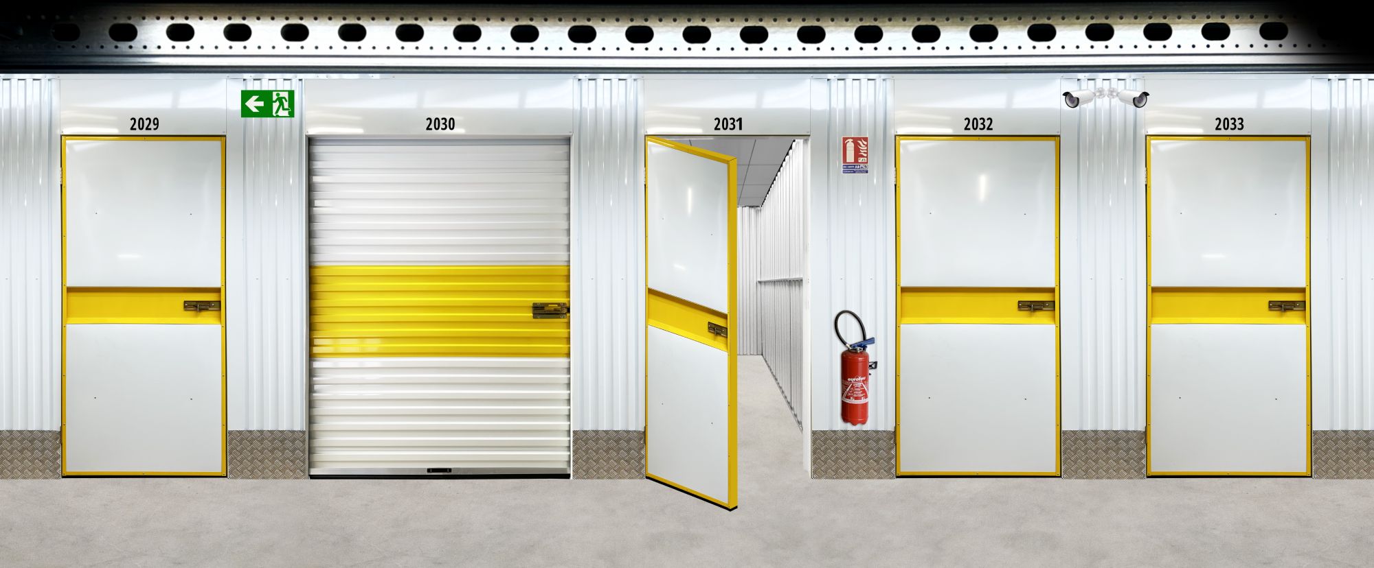 Espaces de stockage modernes