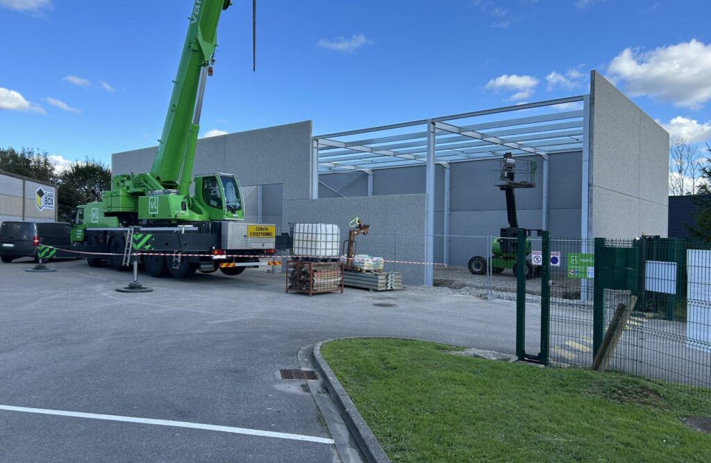 🏗️ CLASSE BOX’s new facility is taking shape! 🚀